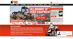 Desktop Screenshot of clarkequipment.com
